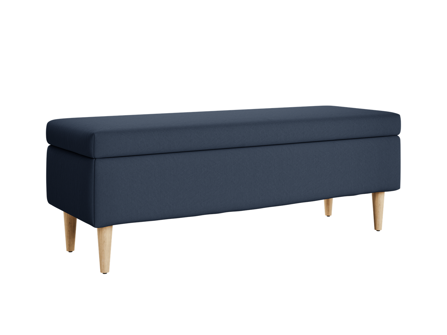 The Essential Storage Bench in Upcycled Poly