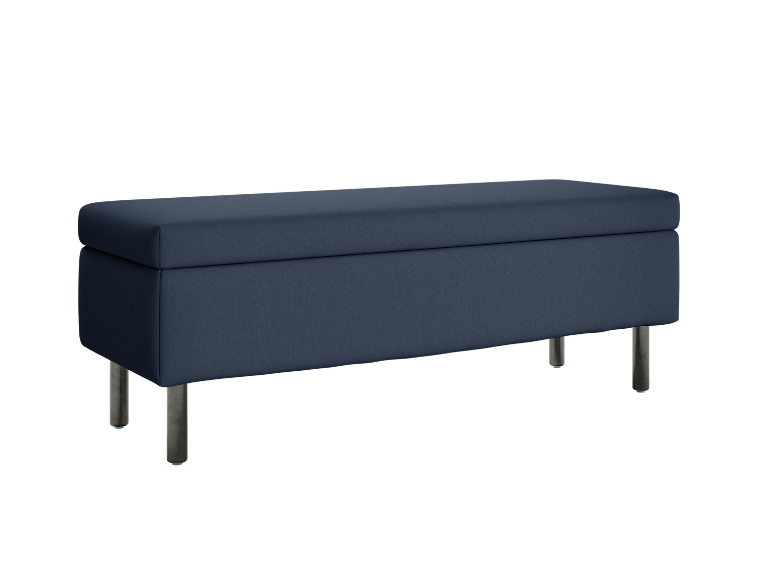 The Essential Storage Bench in Upcycled Poly