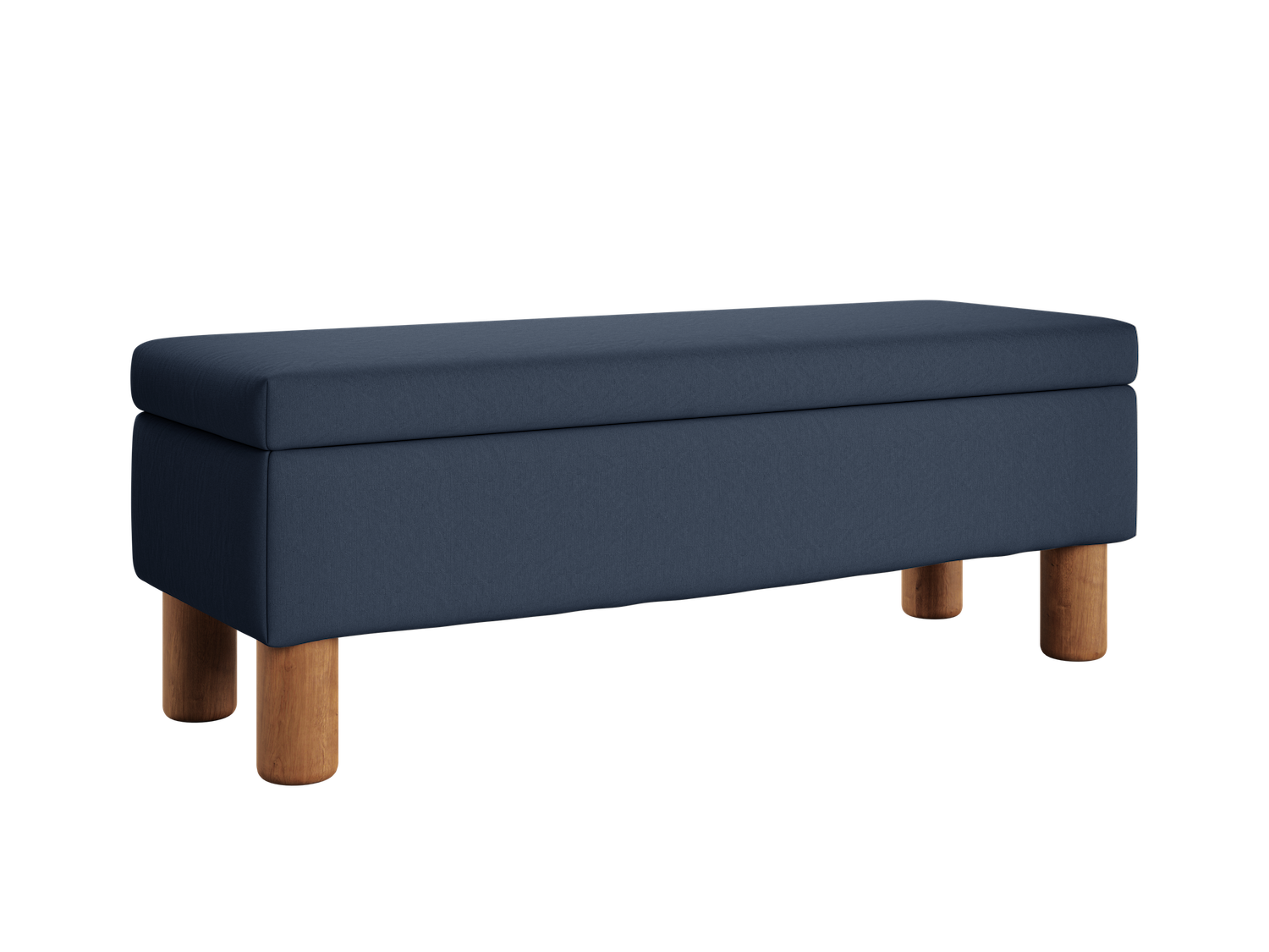 The Essential Storage Bench in Upcycled Poly