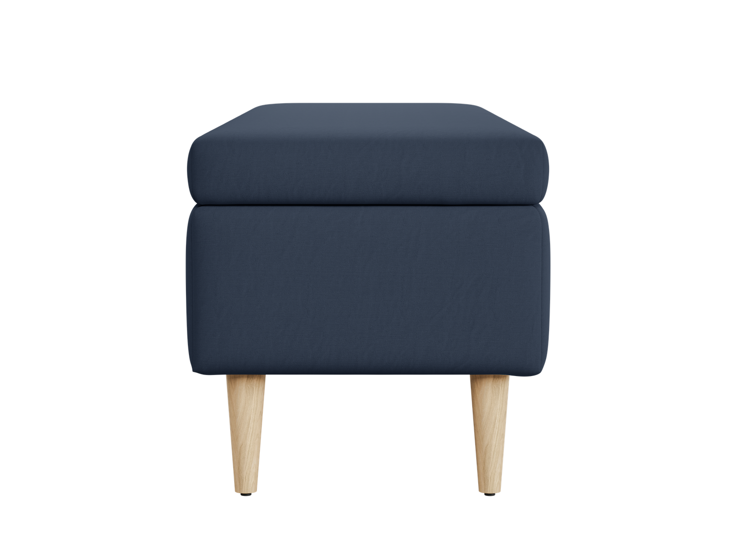 The Essential Storage Bench in Upcycled Poly