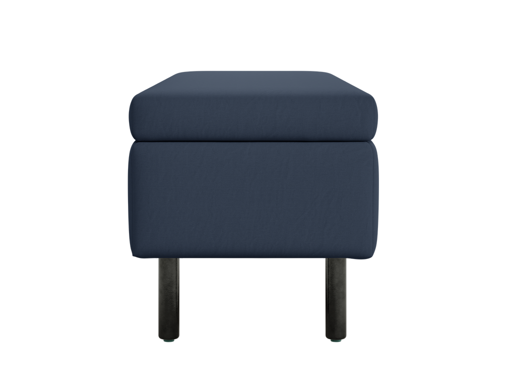 The Essential Storage Bench in Upcycled Poly