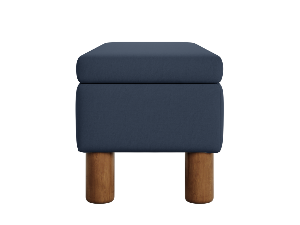 The Essential Storage Bench in Upcycled Poly