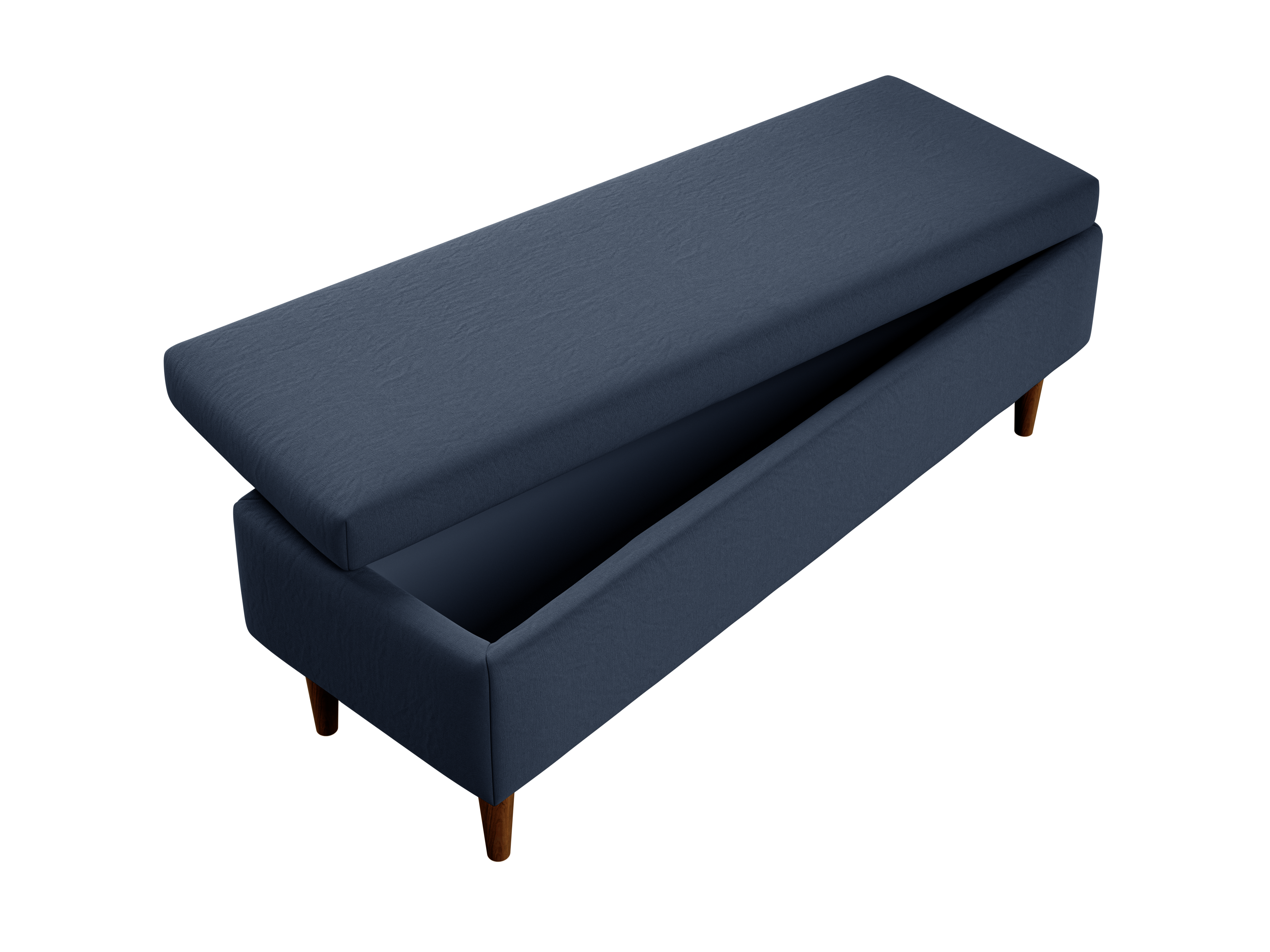 The Essential Storage Bench in Upcycled Poly