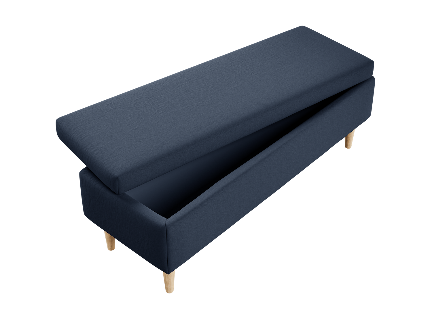The Essential Storage Bench in Upcycled Poly
