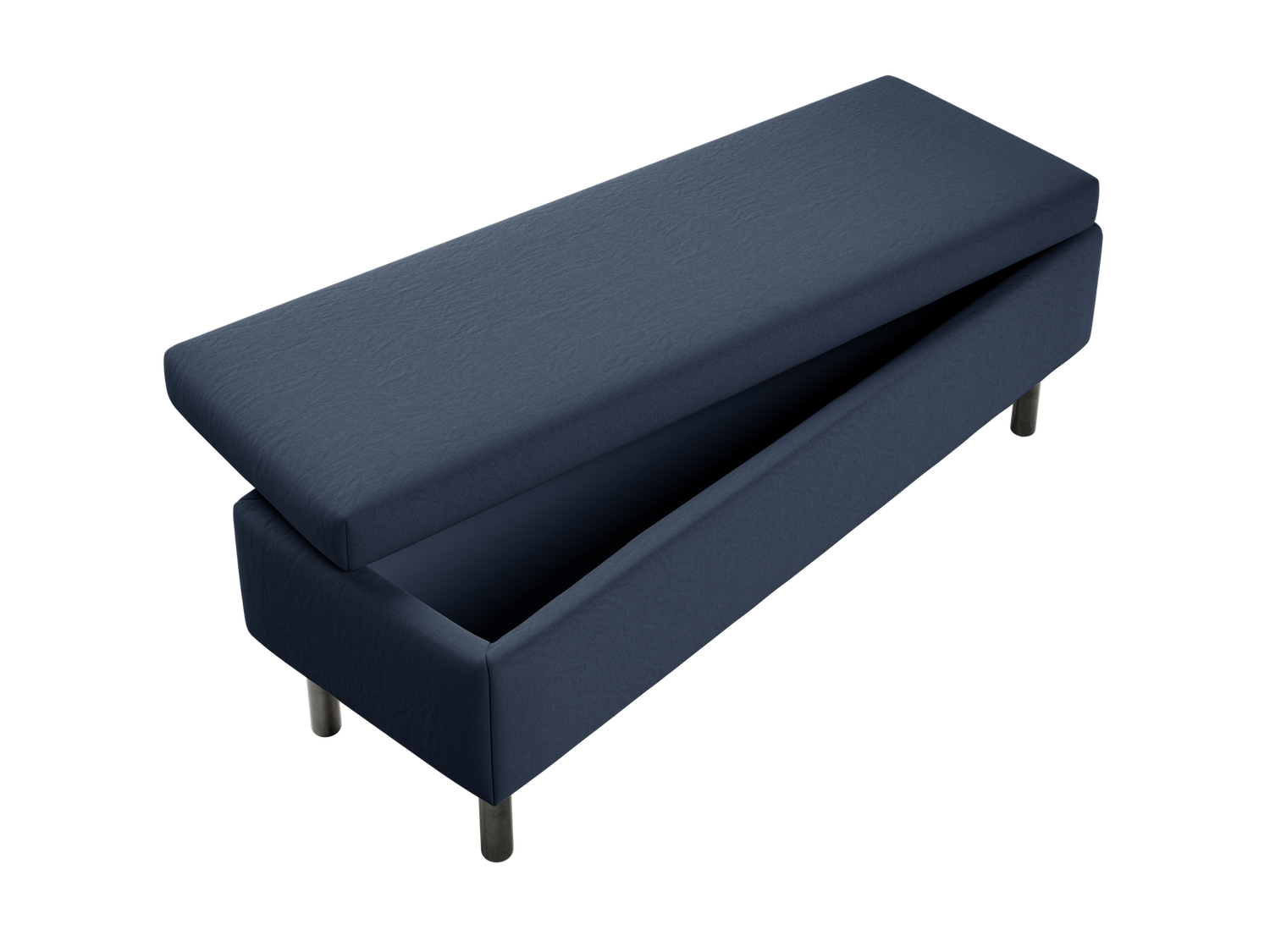 The Essential Storage Bench in Upcycled Poly