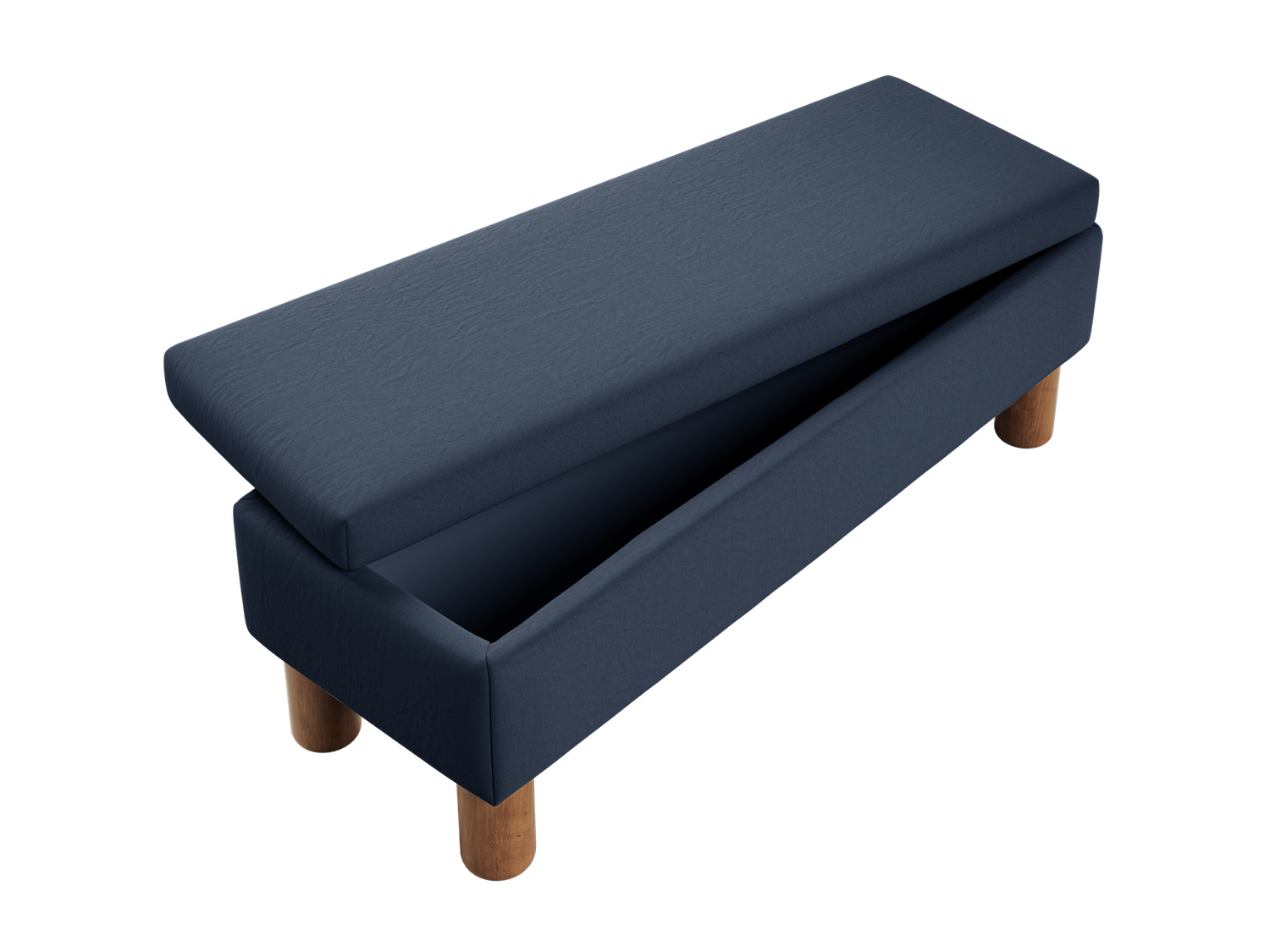 The Essential Storage Bench in Upcycled Poly