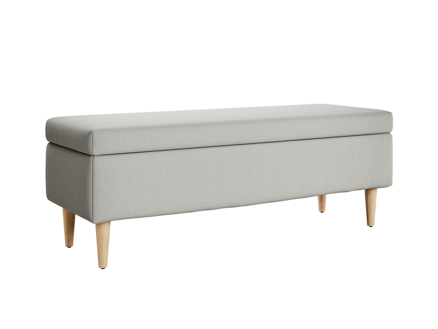 The Essential Storage Bench in Upcycled Poly