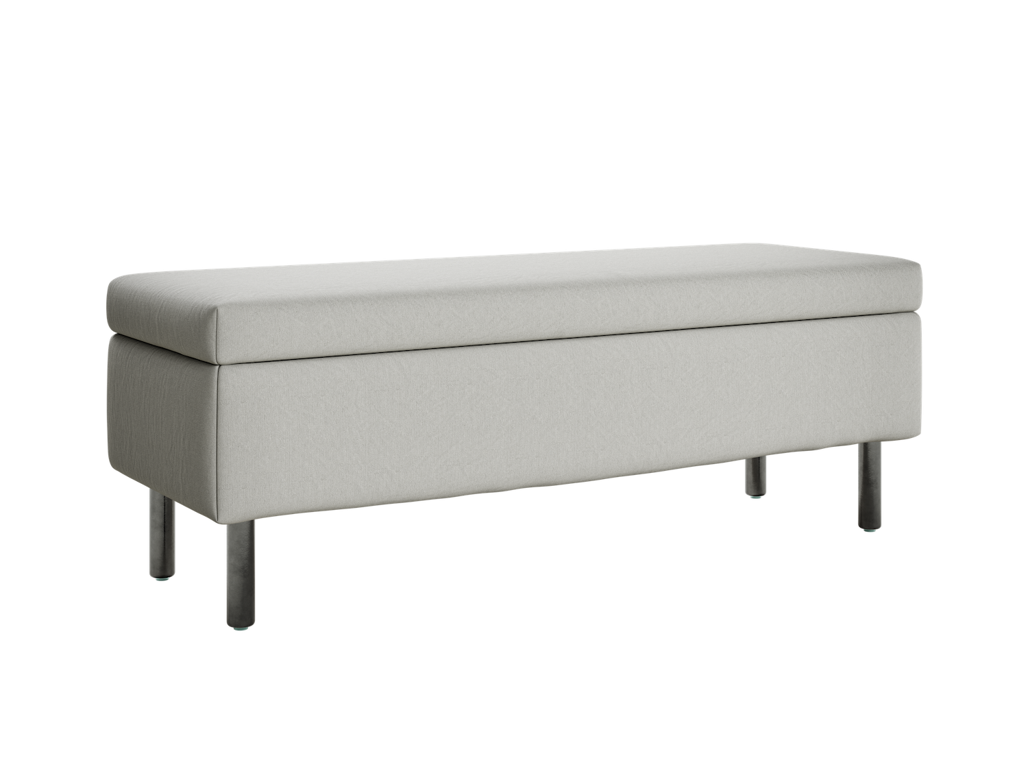 The Essential Storage Bench in Upcycled Poly