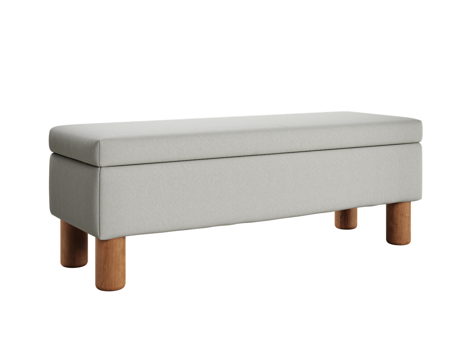 The Essential Storage Bench in Upcycled Poly