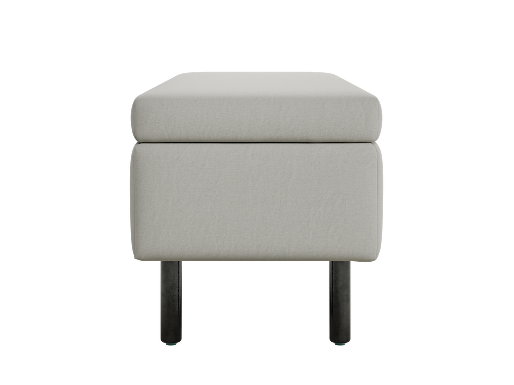 The Essential Storage Bench in Upcycled Poly