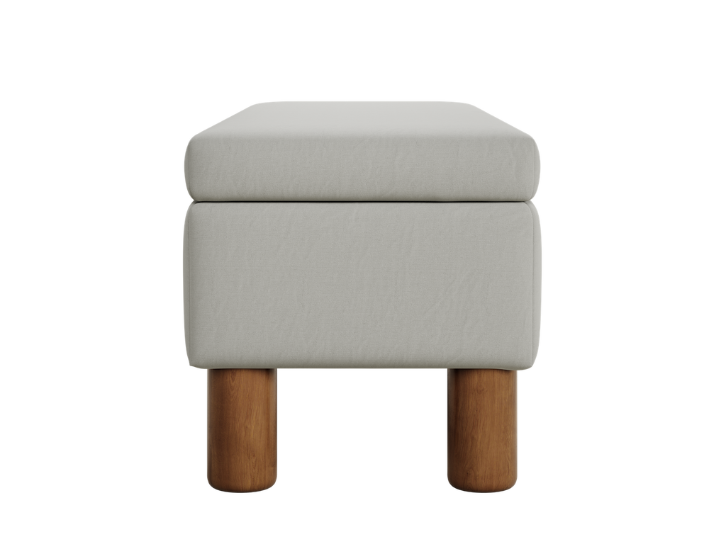 The Essential Storage Bench in Upcycled Poly