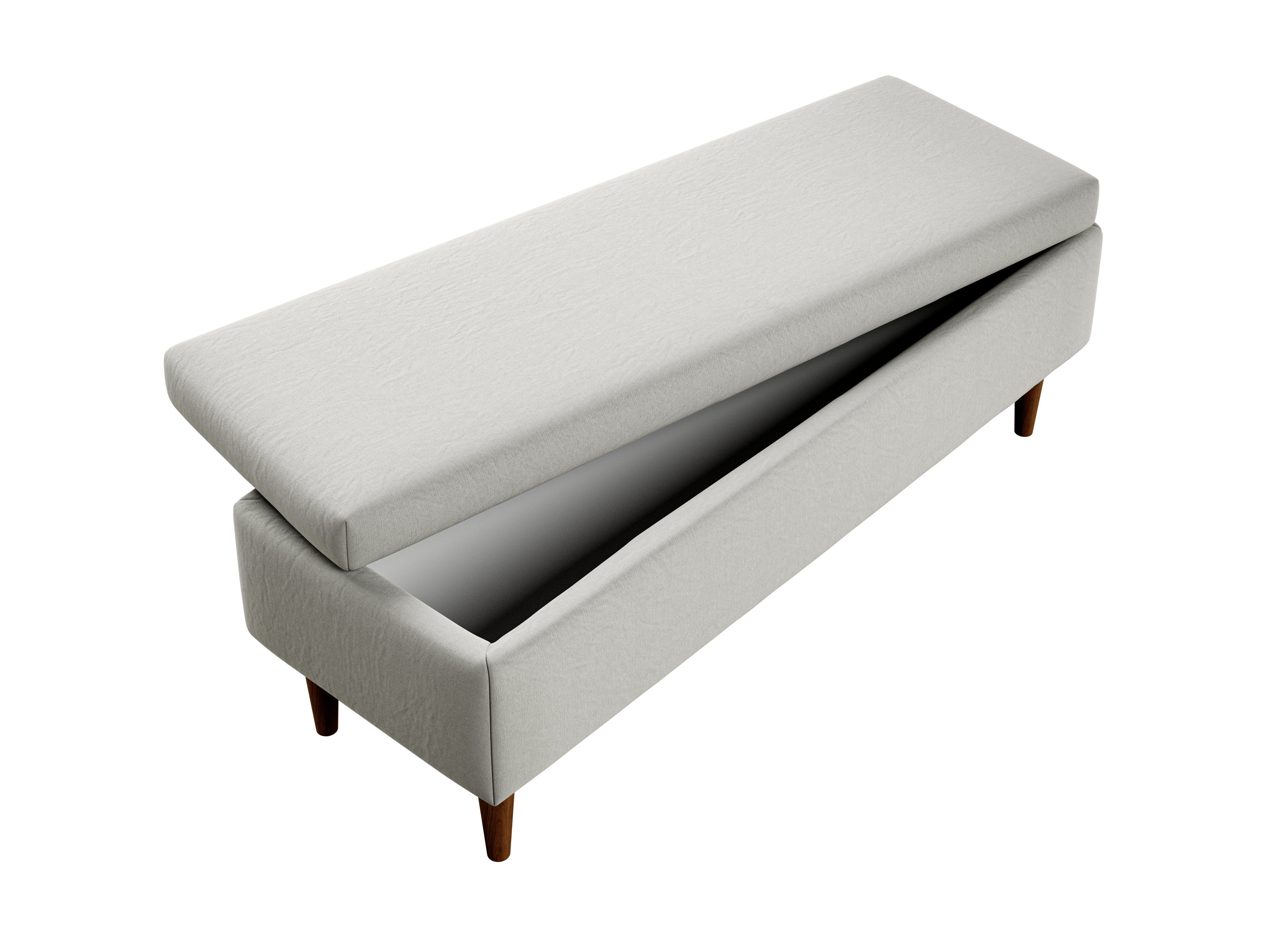 The Essential Storage Bench in Upcycled Poly