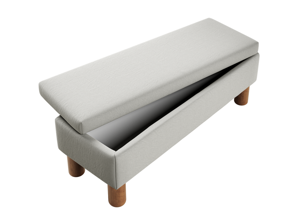 The Essential Storage Bench in Upcycled Poly
