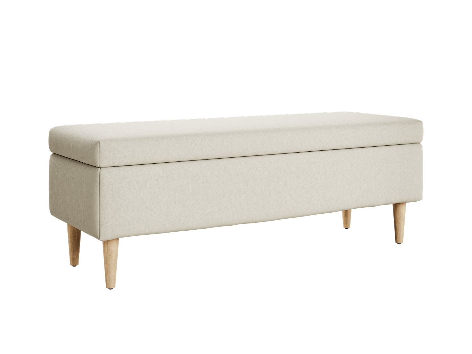 The Essential Storage Bench in Upcycled Poly