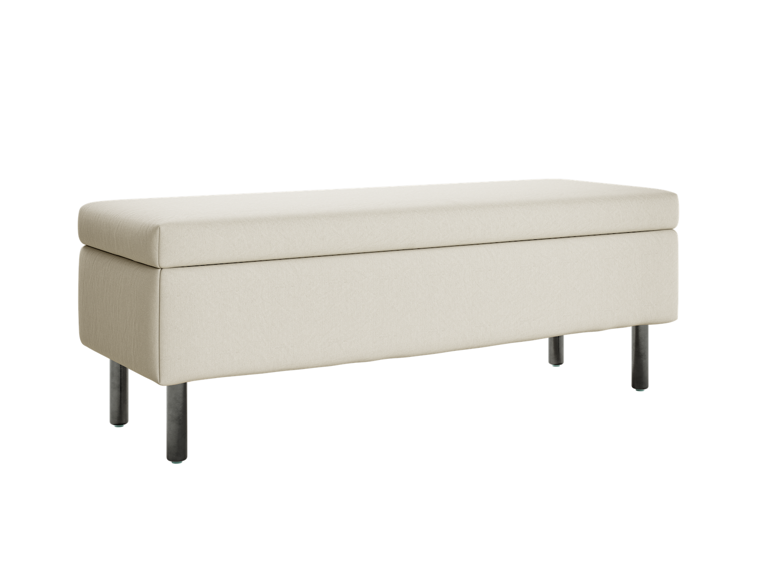 The Essential Storage Bench in Upcycled Poly