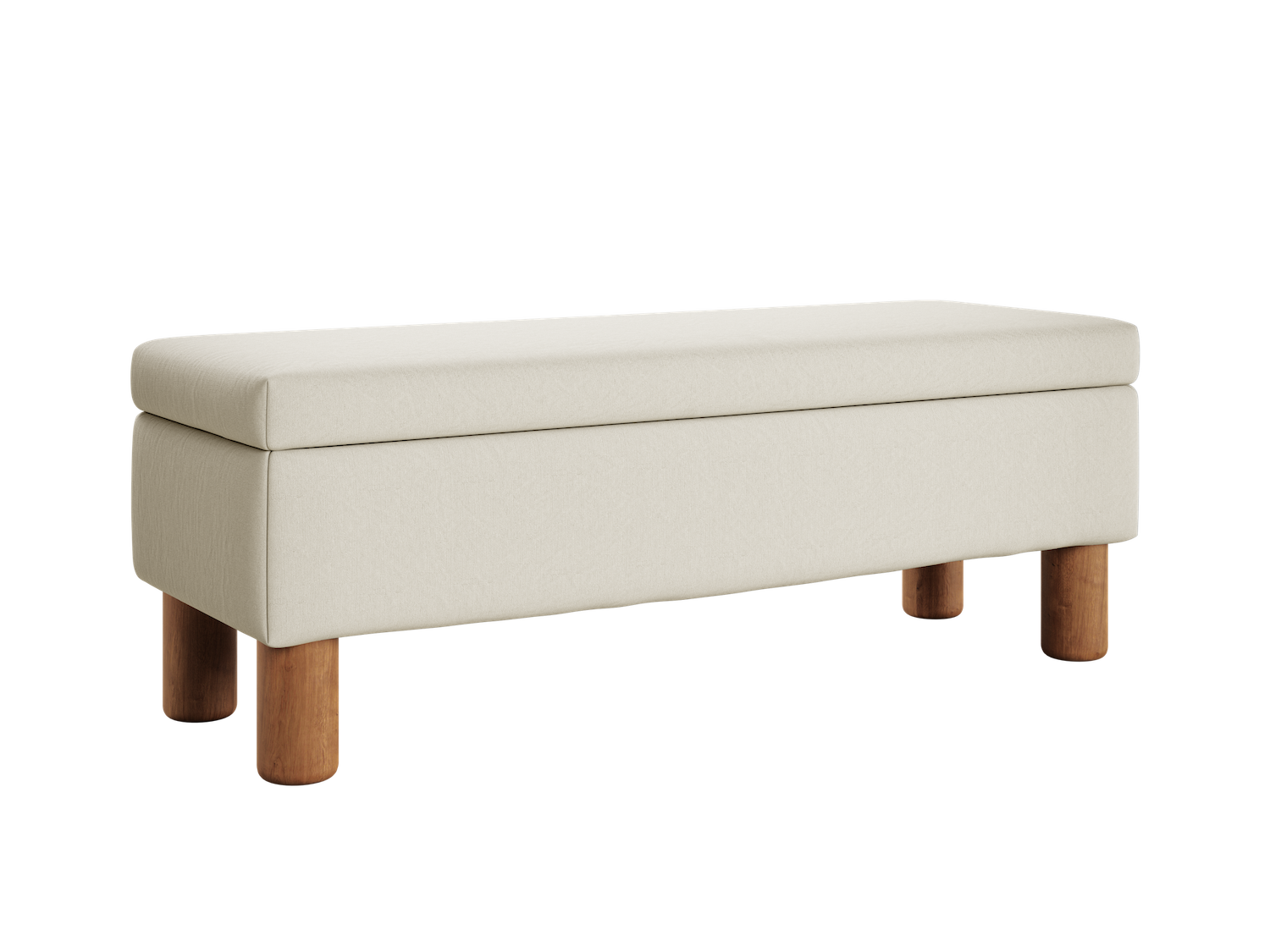 The Essential Storage Bench in Upcycled Poly