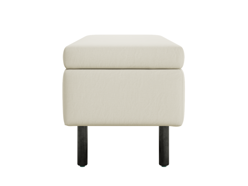 The Essential Storage Bench in Upcycled Poly