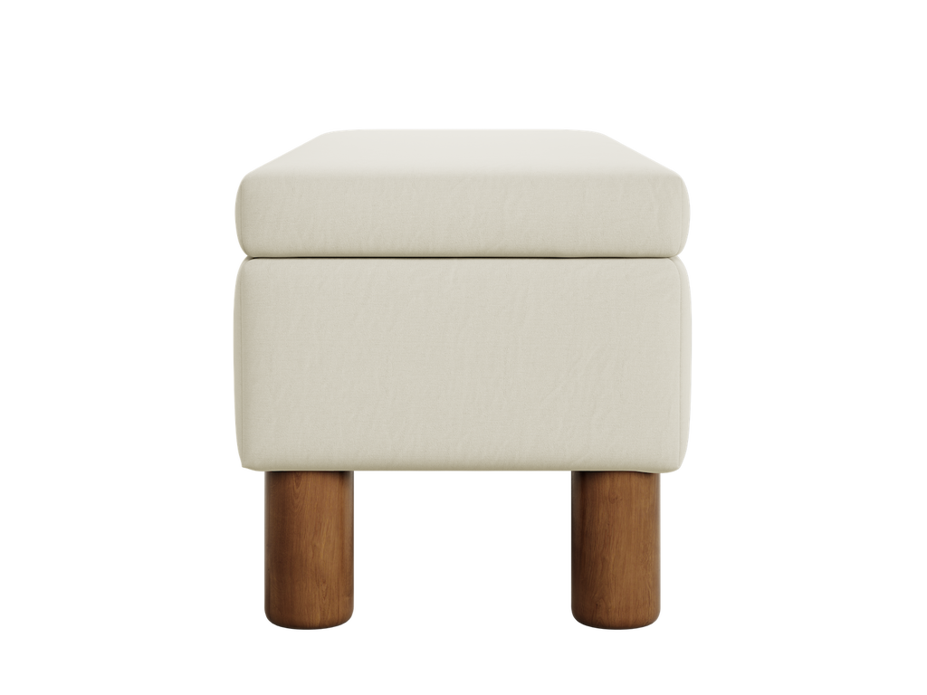 The Essential Storage Bench in Upcycled Poly