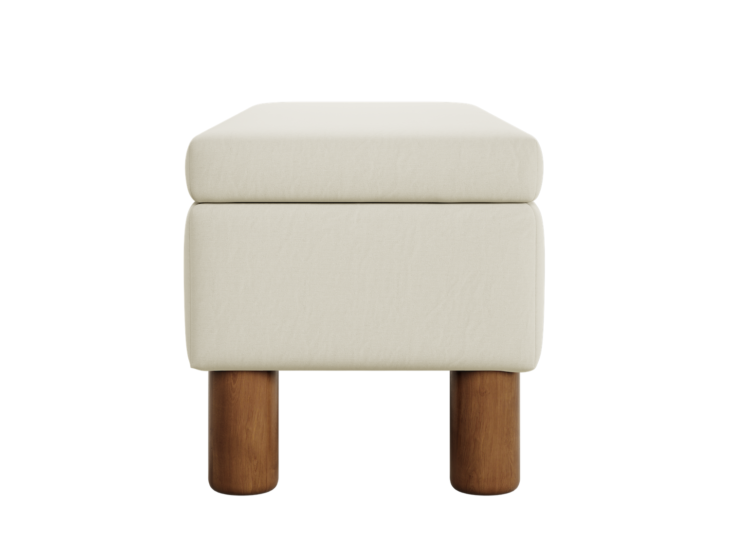 The Essential Storage Bench in Upcycled Poly