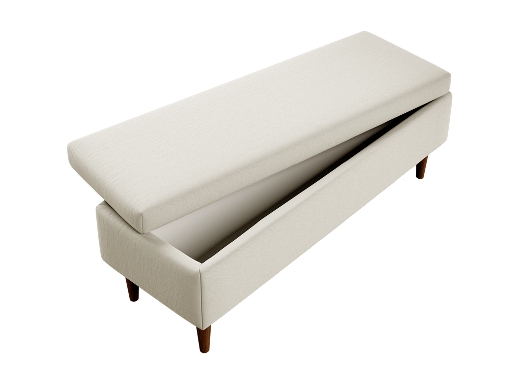 The Essential Storage Bench in Upcycled Poly