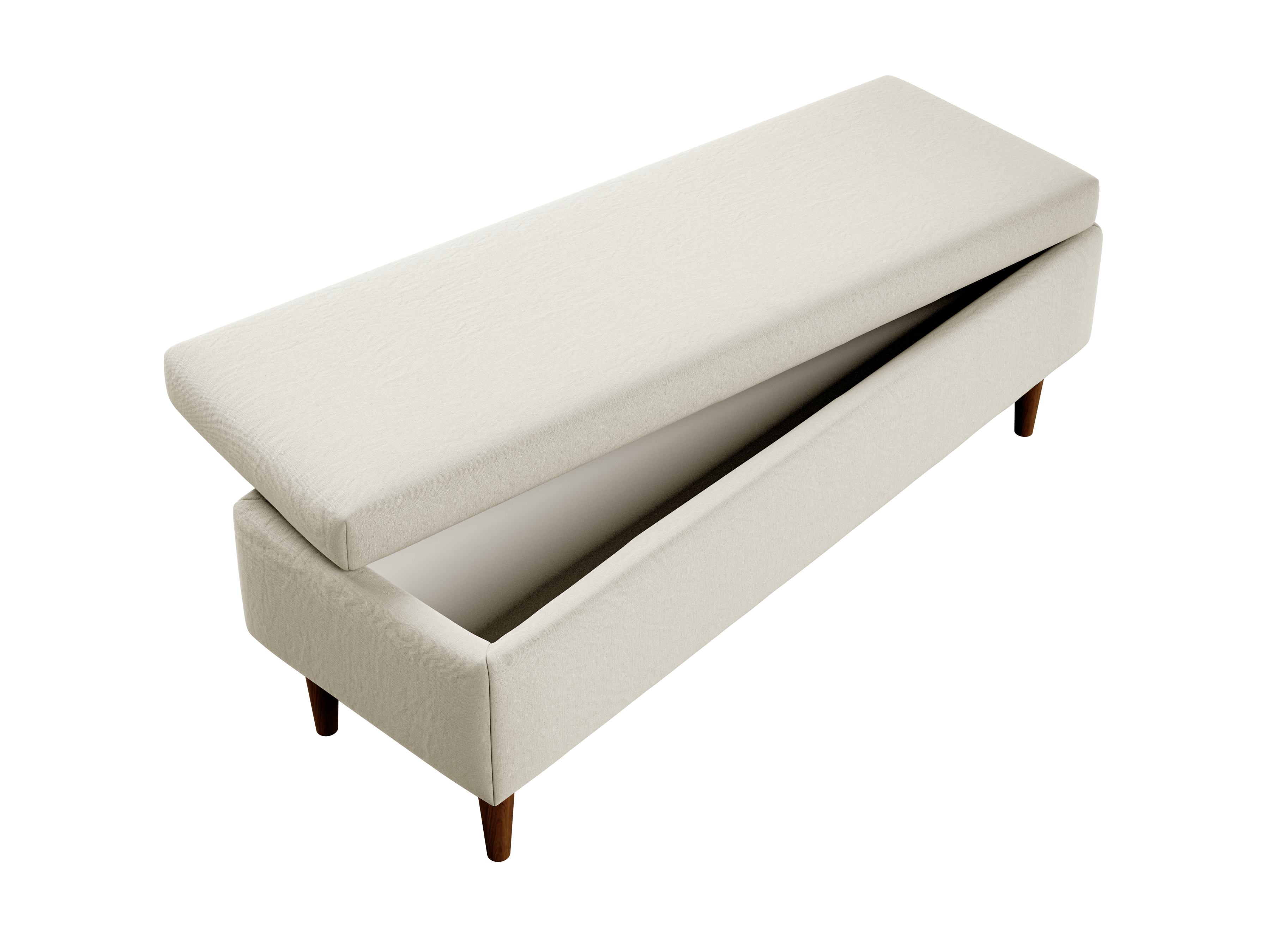 The Essential Storage Bench in Upcycled Poly