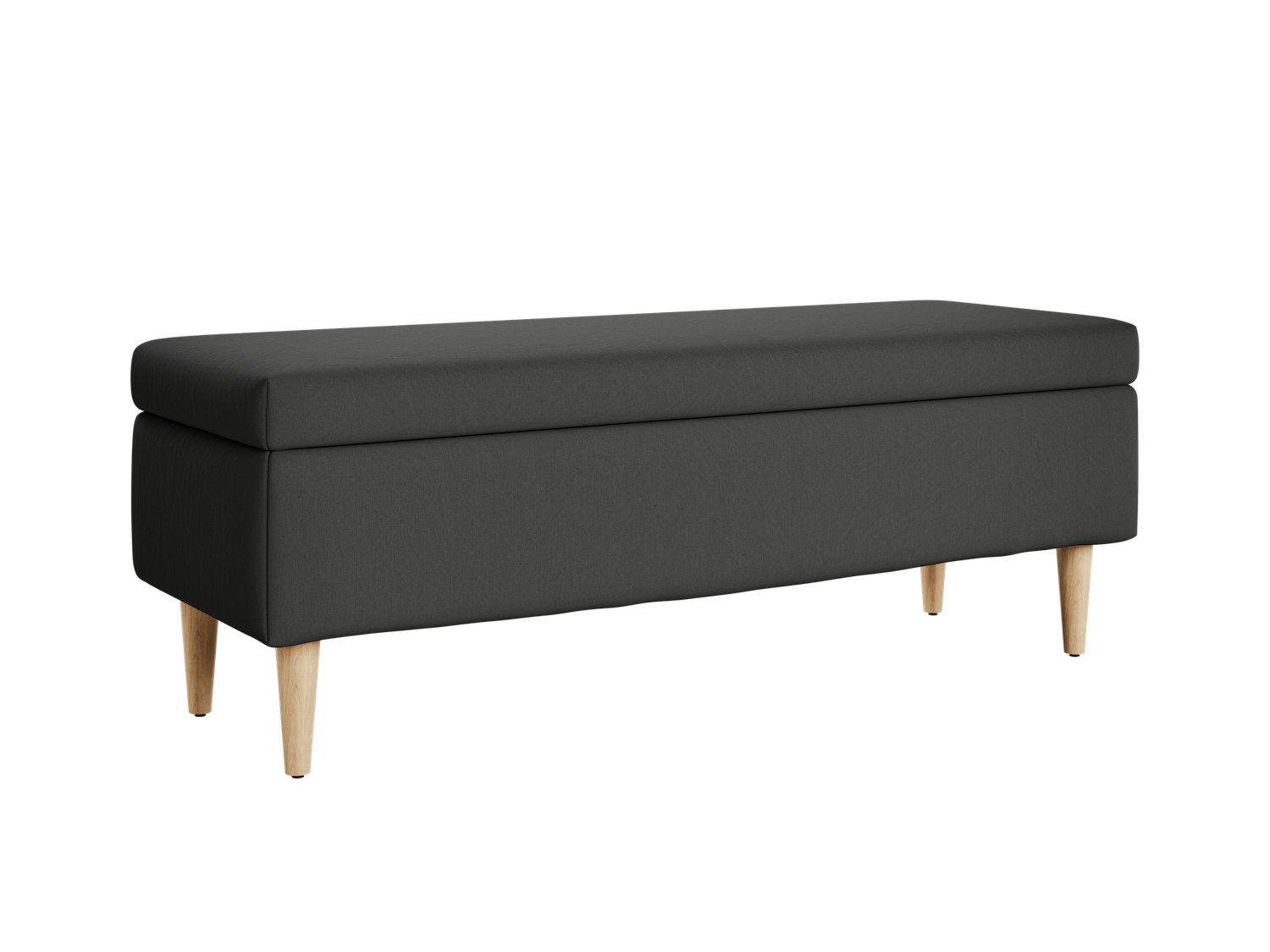 The Essential Storage Bench in Upcycled Poly