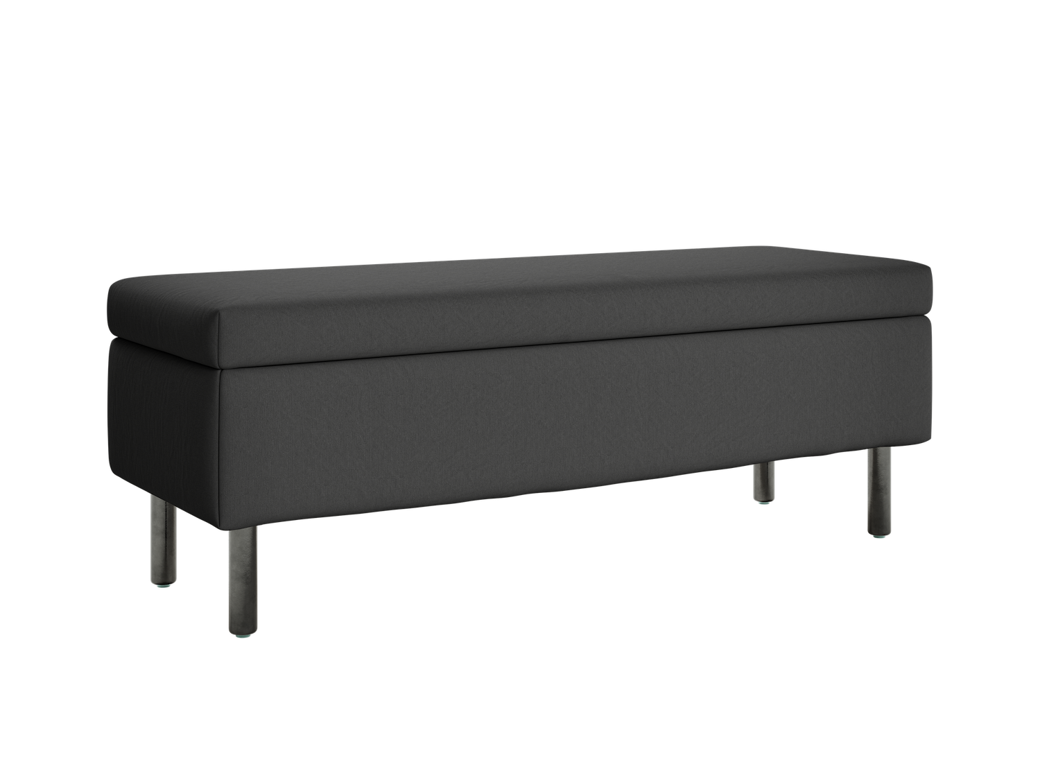 The Essential Storage Bench in Upcycled Poly