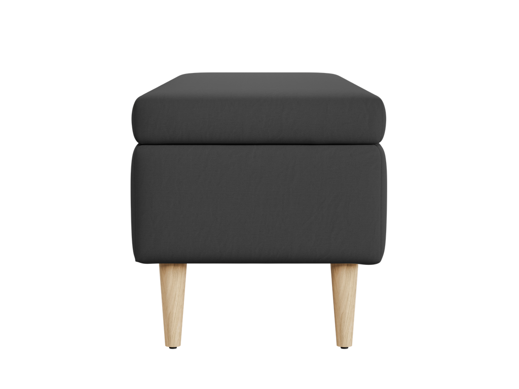The Essential Storage Bench in Upcycled Poly