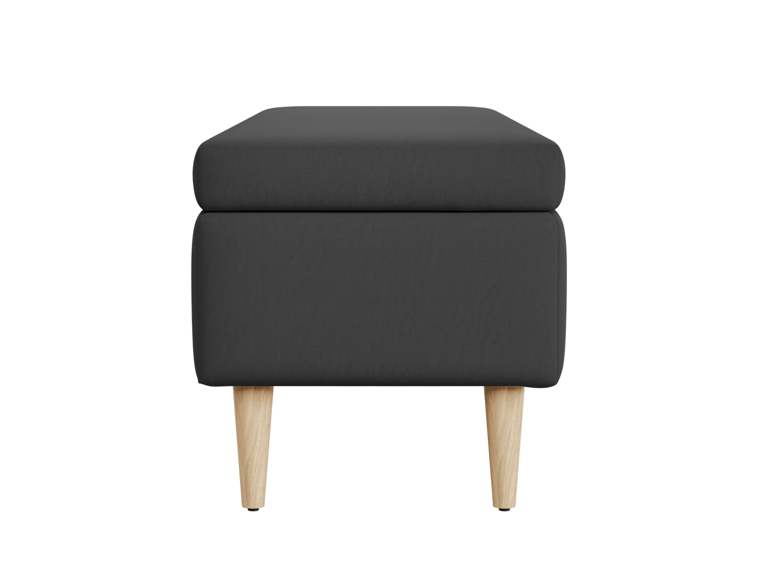 The Essential Storage Bench in Upcycled Poly
