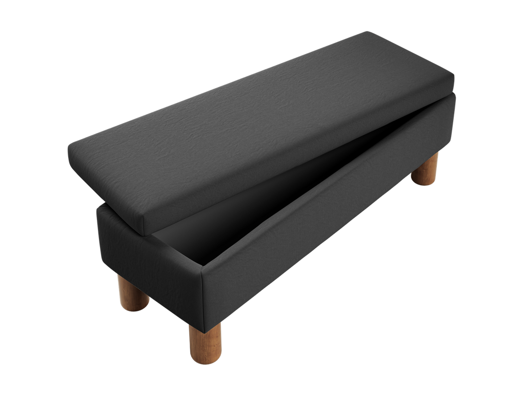 The Essential Storage Bench in Upcycled Poly