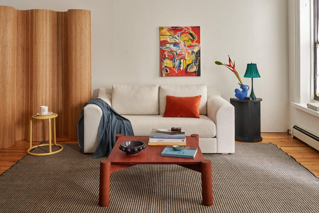The Elevate Loveseat in Recycled Velvet
