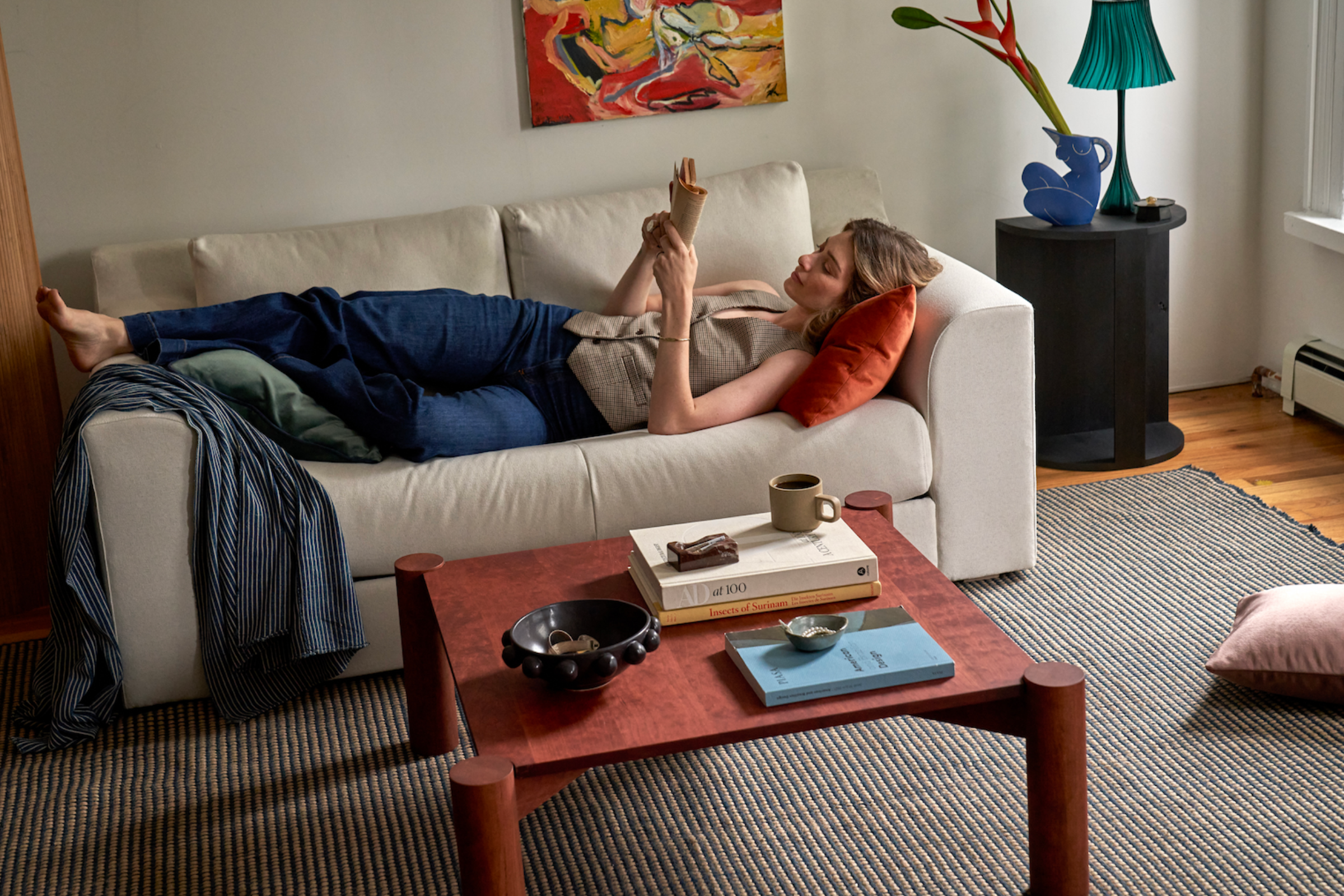 The Elevate Loveseat in Recycled Velvet