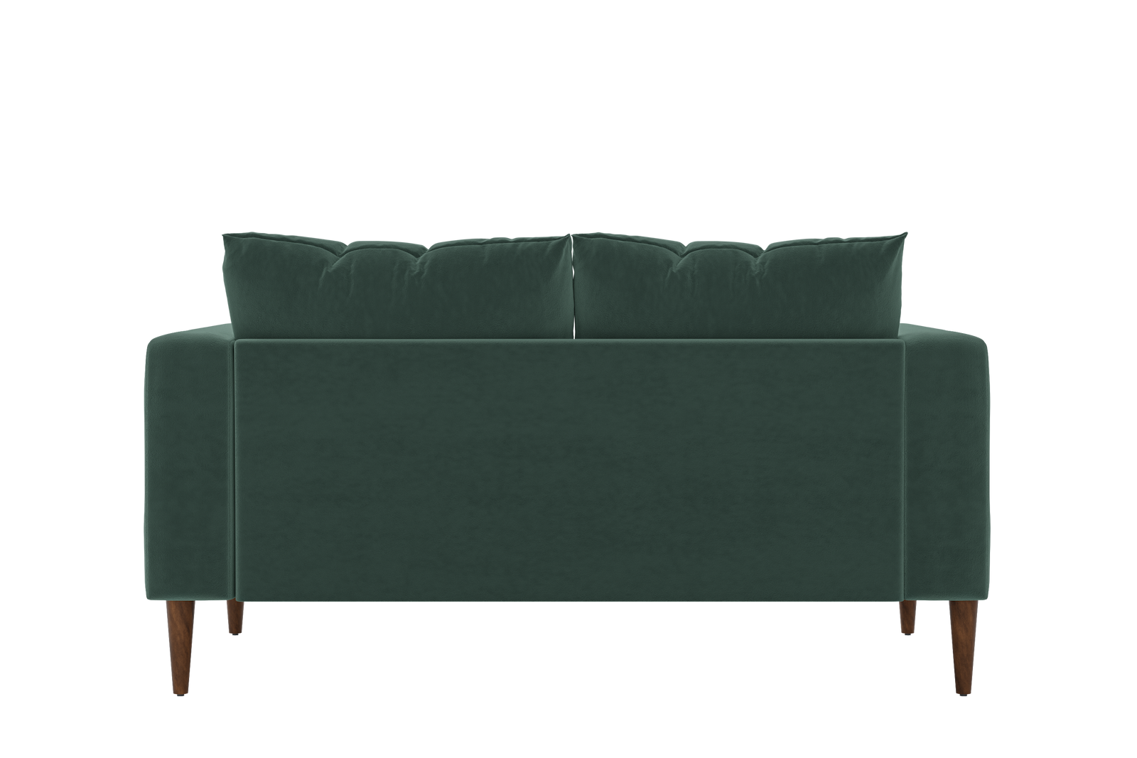 The Essential Loveseat Sectional in Recycled Velvet