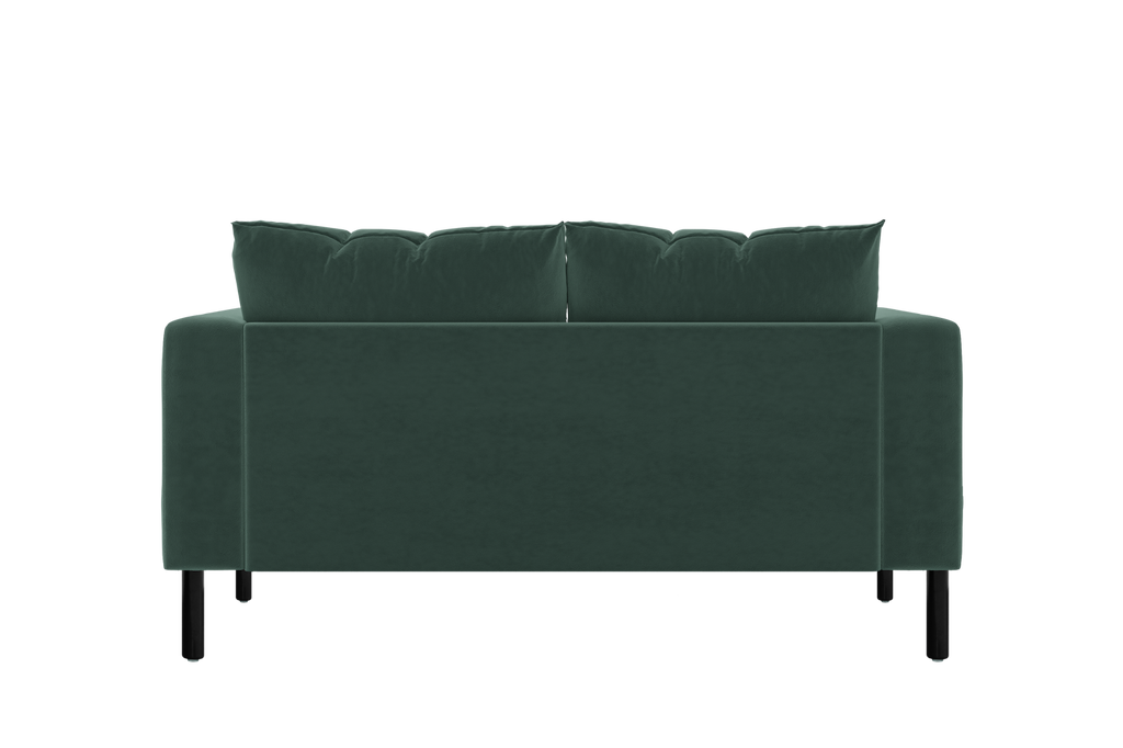 The Essential Loveseat Sectional in Recycled Velvet