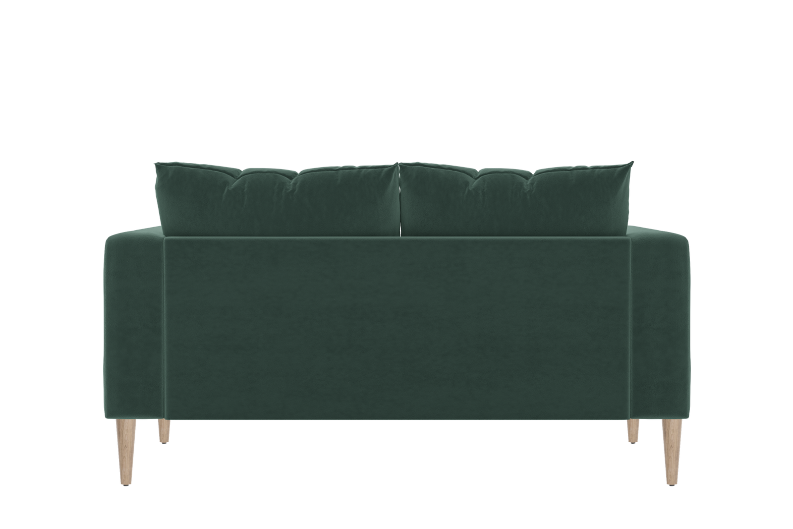 The Essential Loveseat Sectional in Recycled Velvet