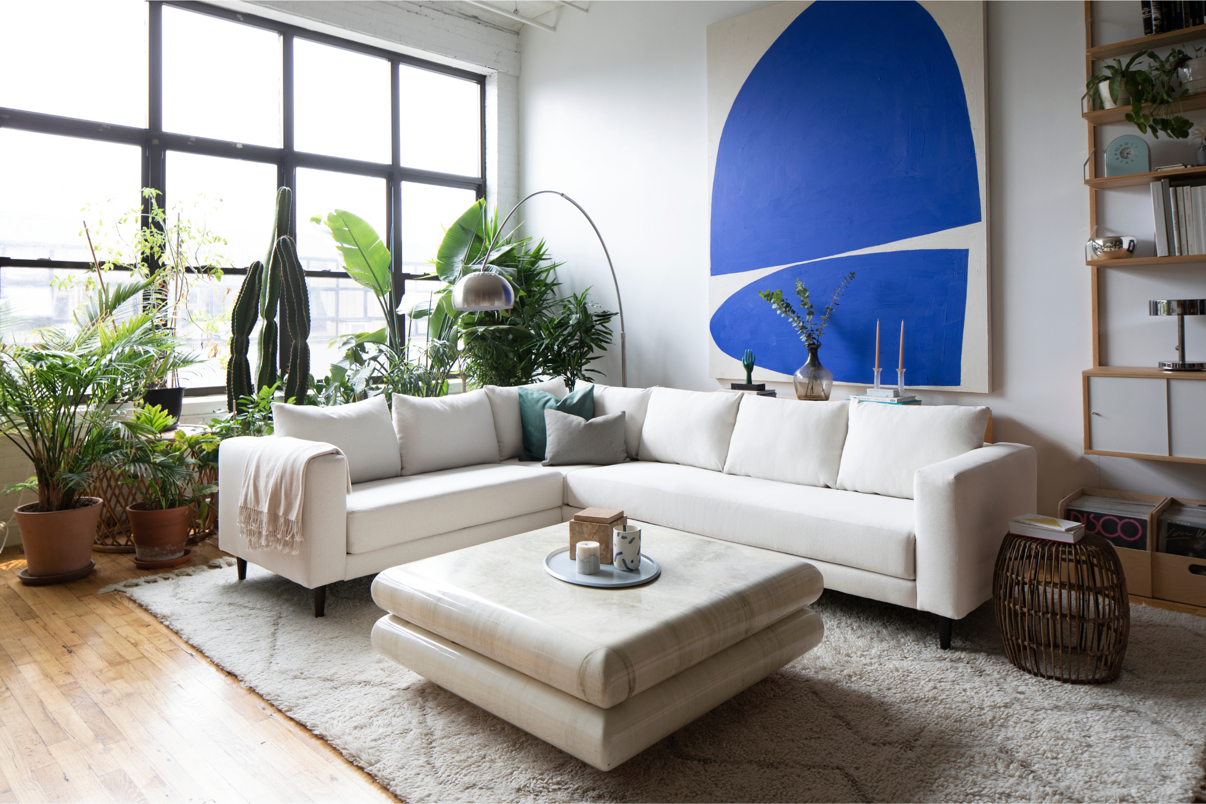 The Essential Corner Sectional (6 Seat) in Upcycled Poly
