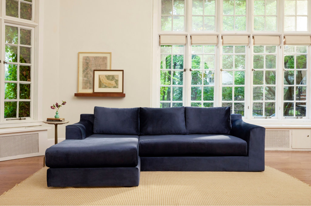 The Elevate Sectional in Upcycled Poly
