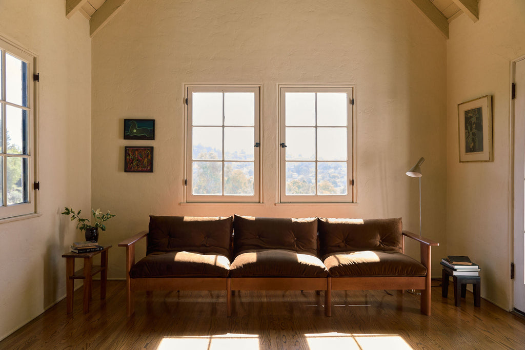 The Bacana Sofa in Cactus Leather