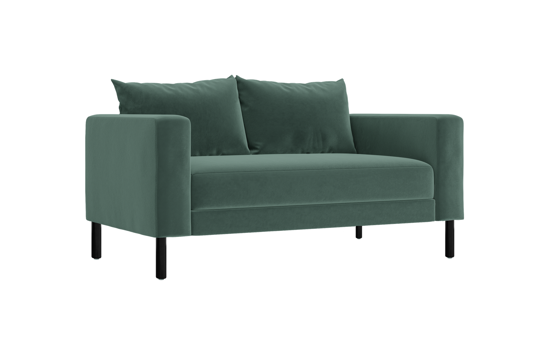 The Essential Loveseat in Recycled Velvet