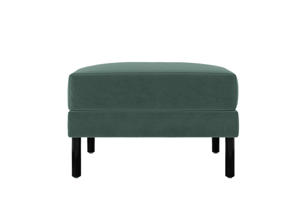 The Essential Ottoman in Recycled Velvet
