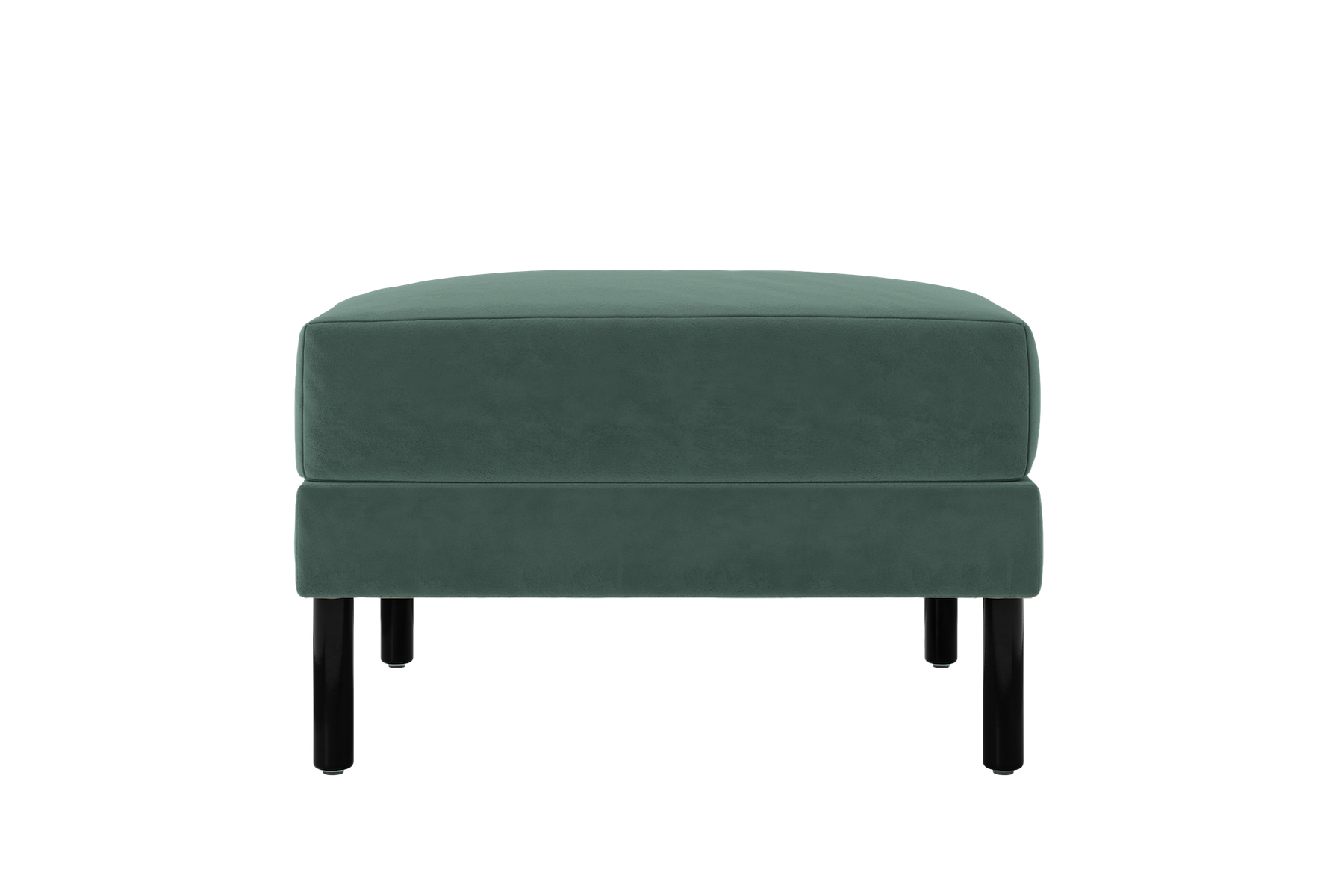 The Essential Ottoman in Recycled Velvet