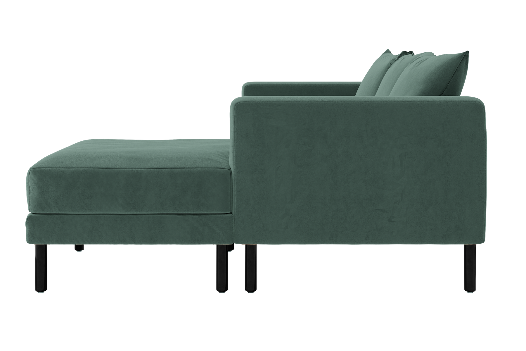 The Essential Sectional in Recycled Velvet
