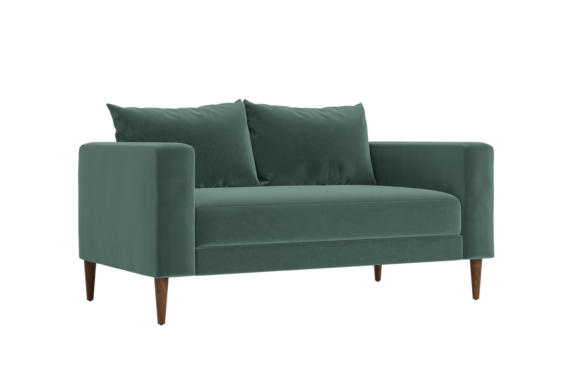 The Essential Loveseat in Recycled Velvet