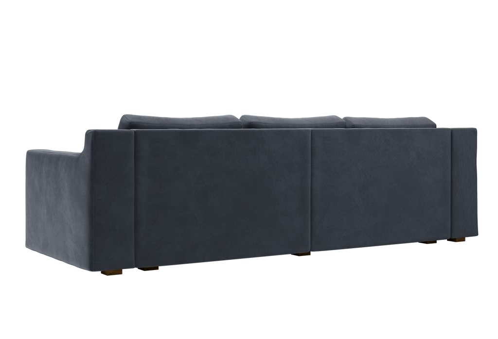 The Elevate Sectional in Recycled Velvet