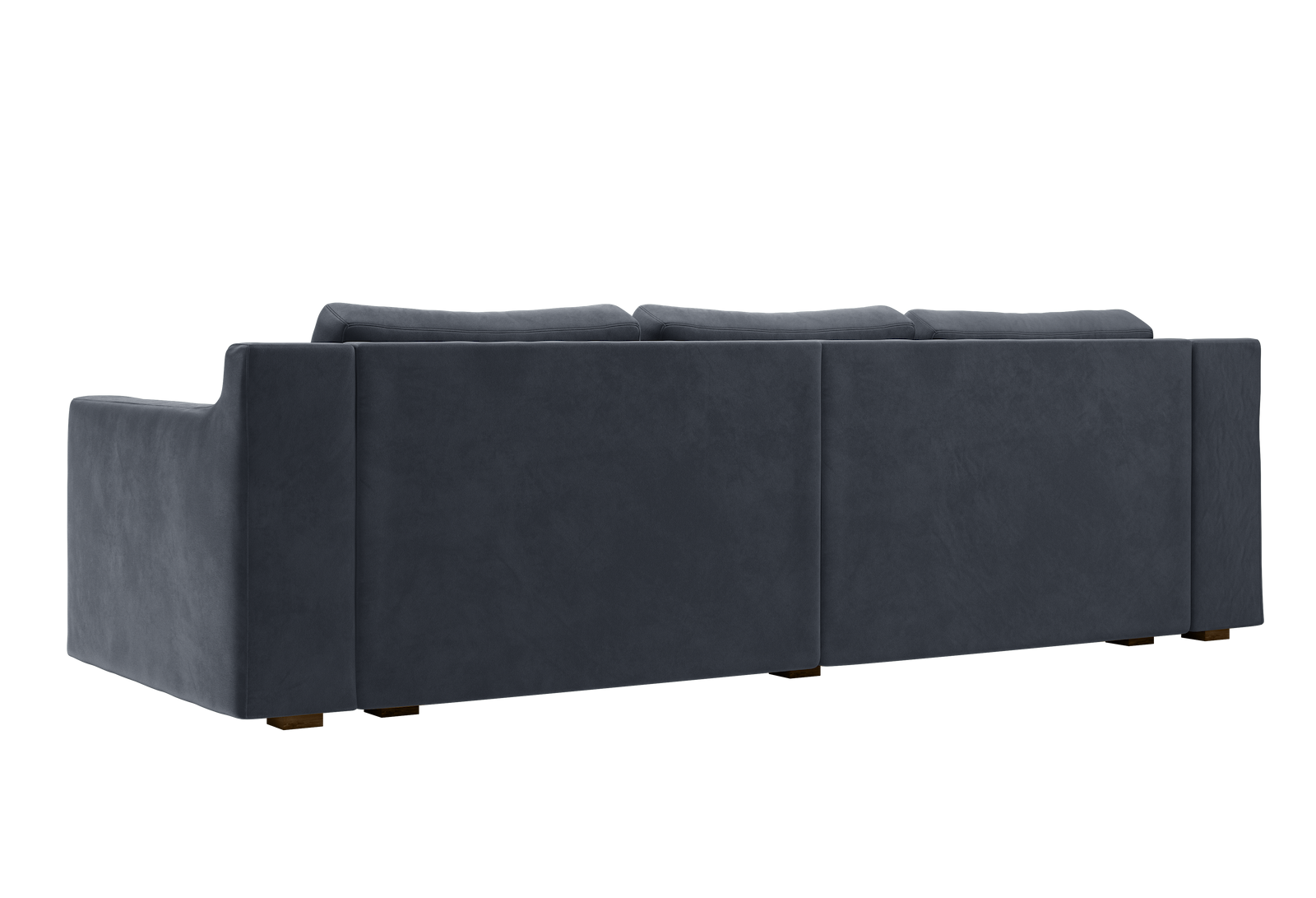 The Elevate Sectional in Recycled Velvet