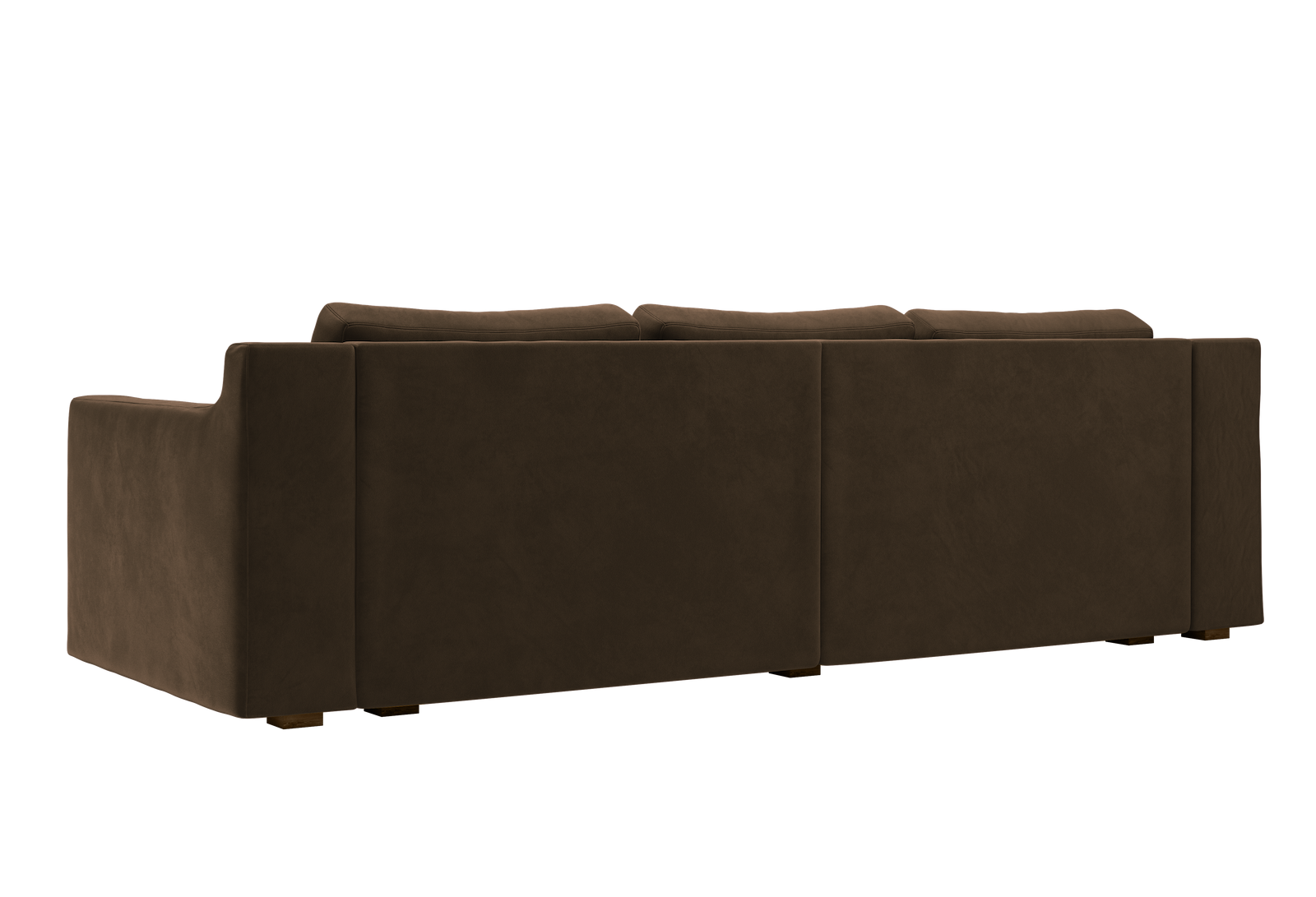 The Elevate Sectional in Recycled Velvet