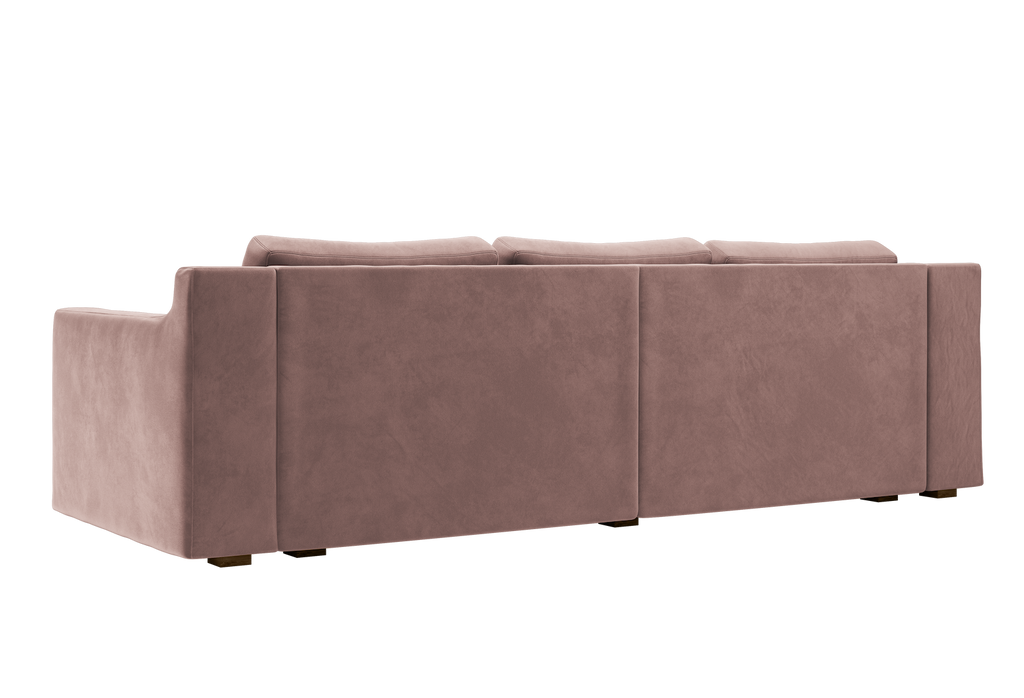 The Elevate Sectional in Recycled Velvet