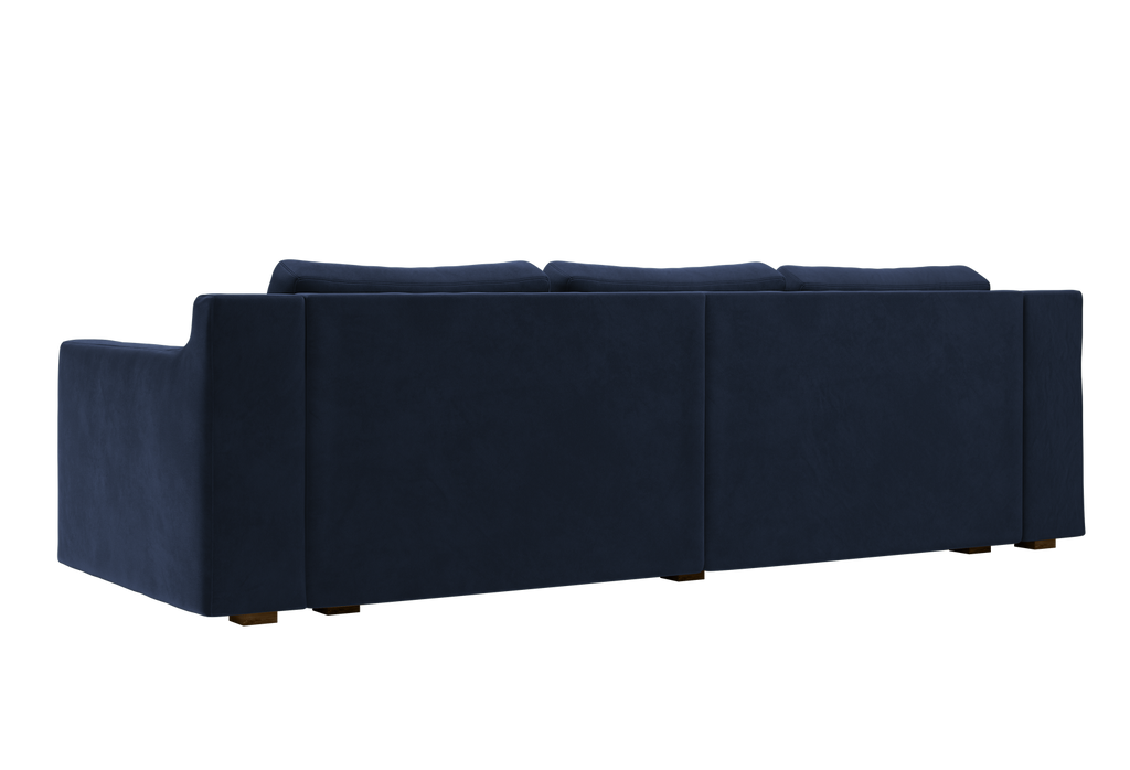 The Elevate Sectional in Recycled Velvet