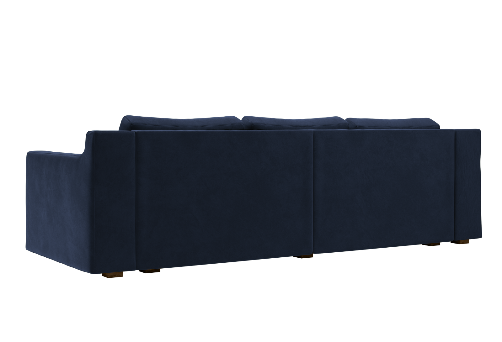 The Elevate Sectional in Recycled Velvet