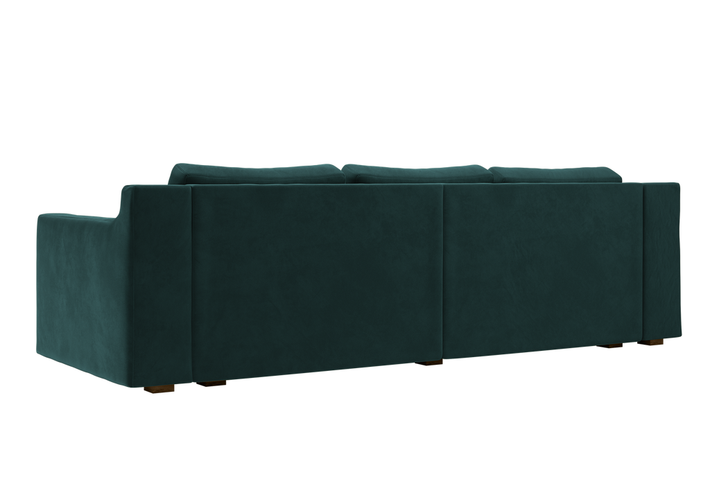The Elevate Sectional in Recycled Velvet